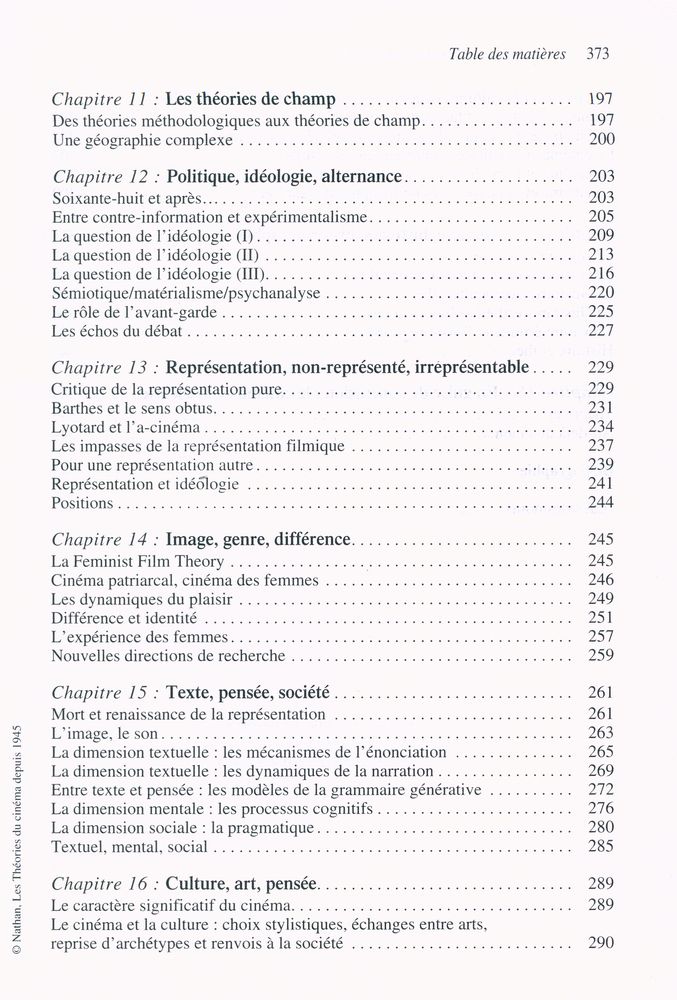 『Les Théories du cinéma depuis 1945』 4