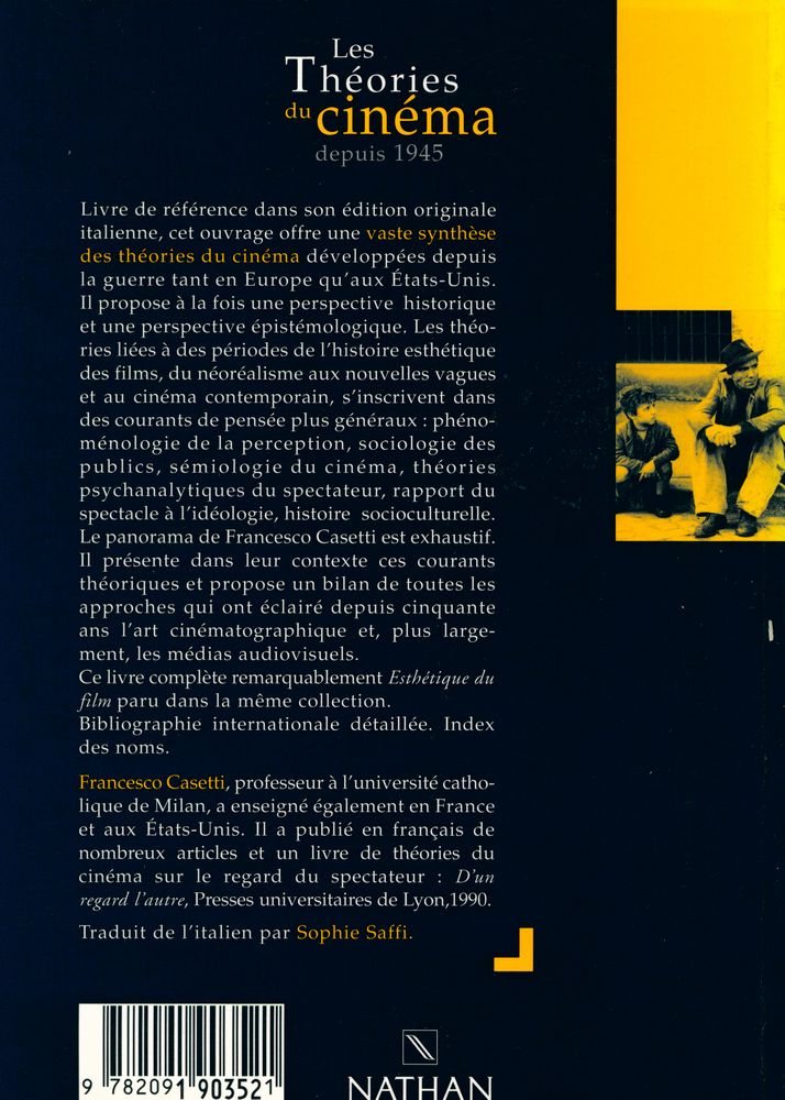『Les Théories du cinéma depuis 1945』 6