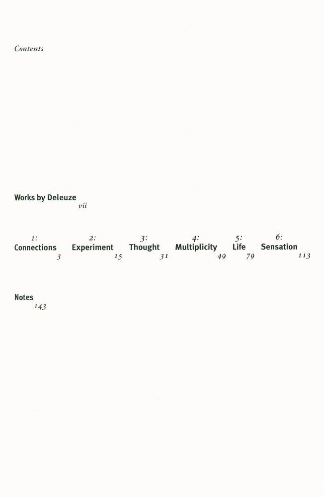 『The Deleuze connections』 2