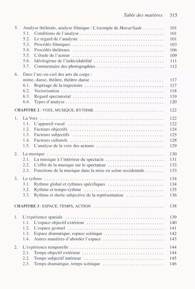 『L'Analyse des spectacles : théâtre, mime, danse, danse - théâtre, cinéma』 4