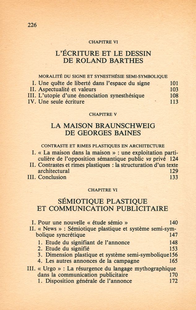 『Petites mythologies de l'œil et de l'esprit : Pour une sémiotique plastique』 3