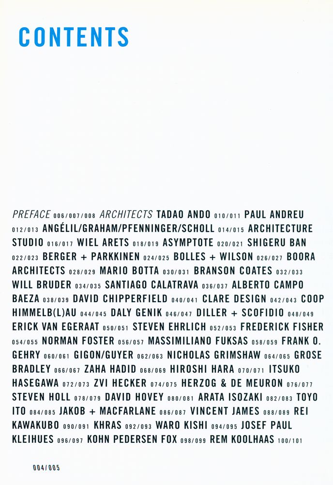 『ARCHITECTURE NOW!』 2