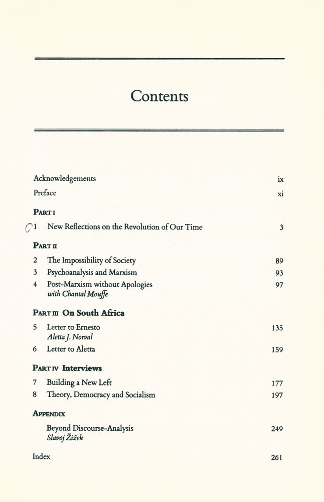 『New reflections on the revolution of our time』 2
