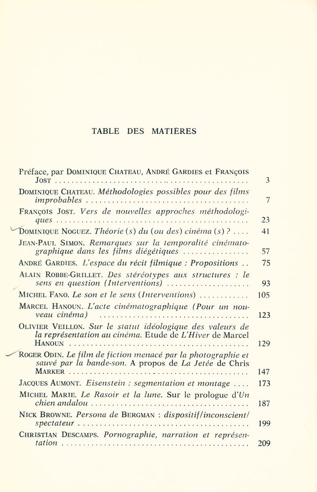 『CINÉMAS DE LA MODERNITÉ : FILMS, THÉORIE』 2