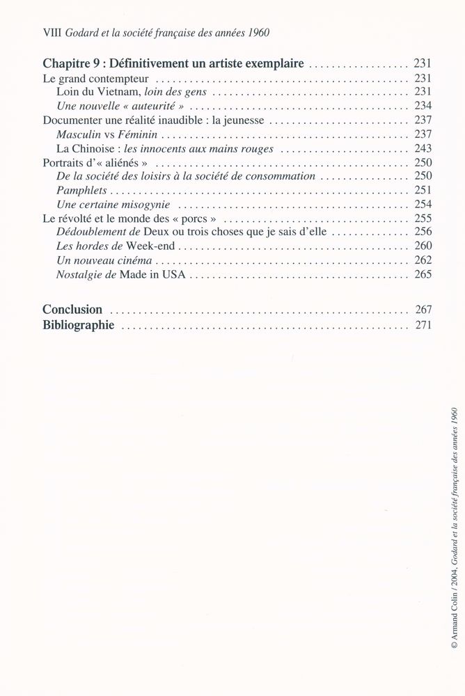 『Godard et la société française des années 1960』 5