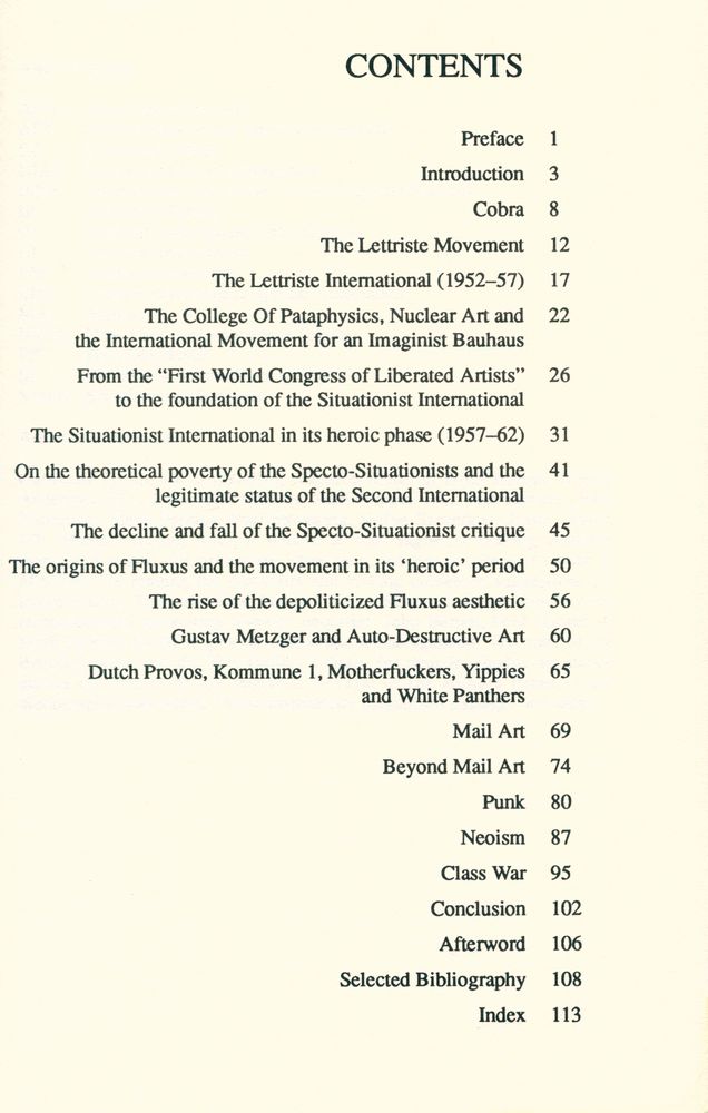 『The assault on culture : utopian currents from Lettrisme to class war』 2