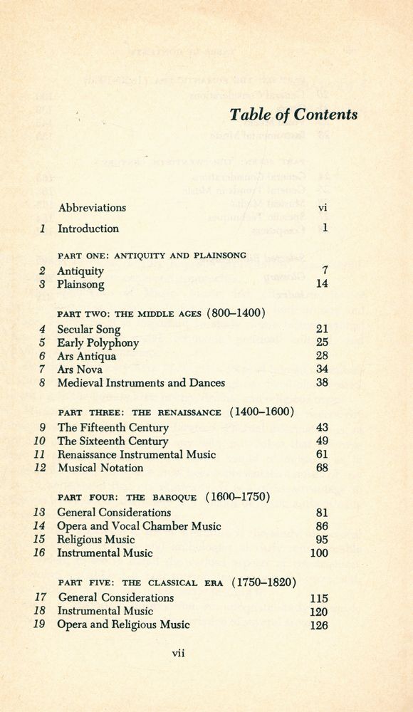 『HISTORY OF MUSIC』 2