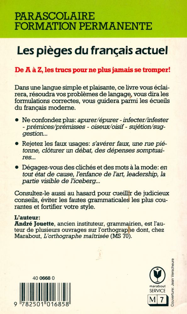 『LES PIÈGES DU FRANÇAIS ACTUEL』 3