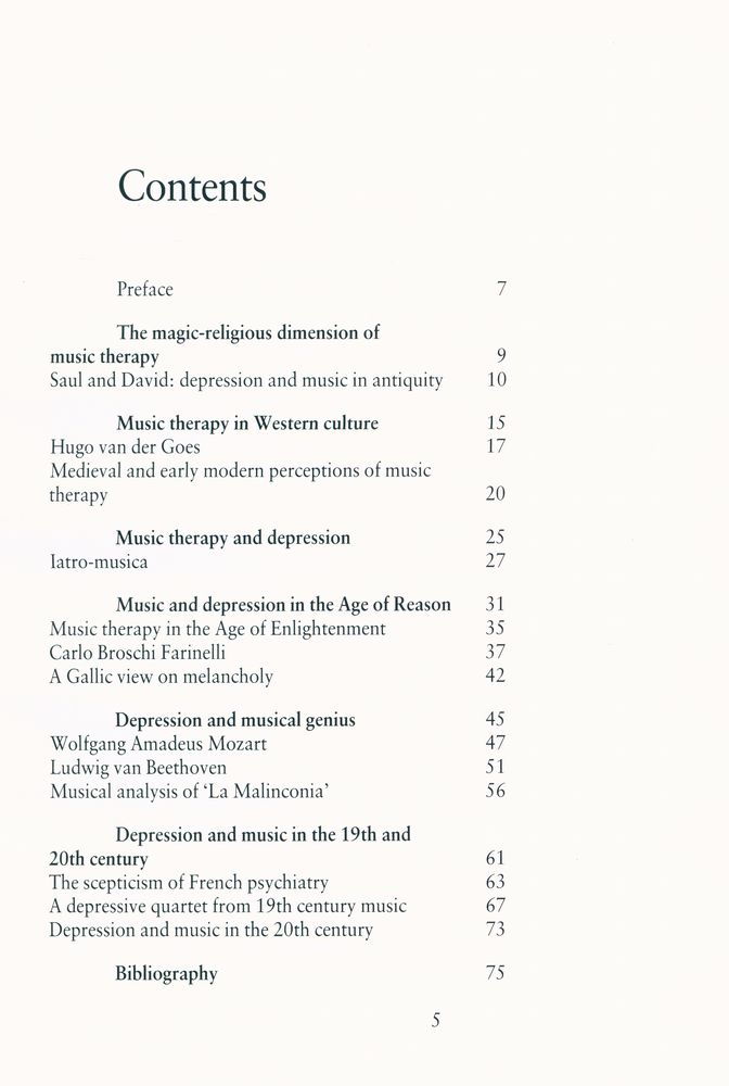『A different view of depression 3 - Depression and music : prelude to a historical theme』 2