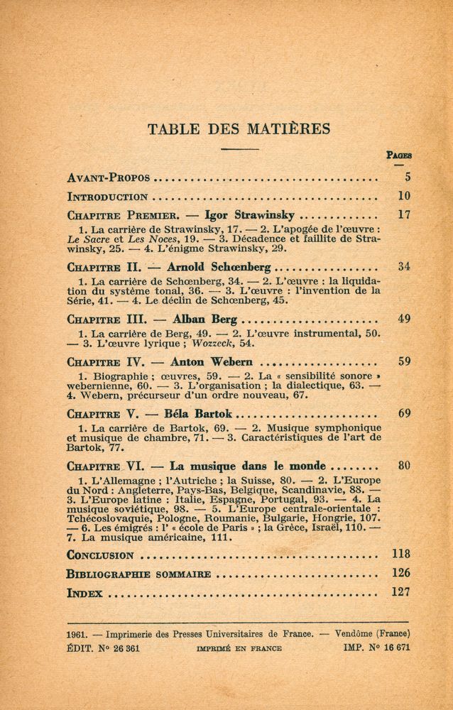 『LA MUSIQUE ÉTRANGÈRE CONTEMPORAINE』 2