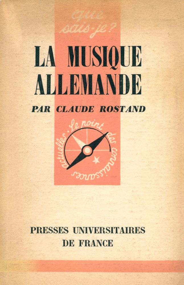 『LA MUSIQUE ALLEMANDE』 1