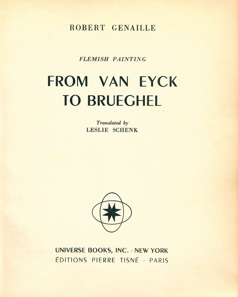 『FLEMISH PAINTING FROM VAN EYCK TO BRUEGHEL』 2
