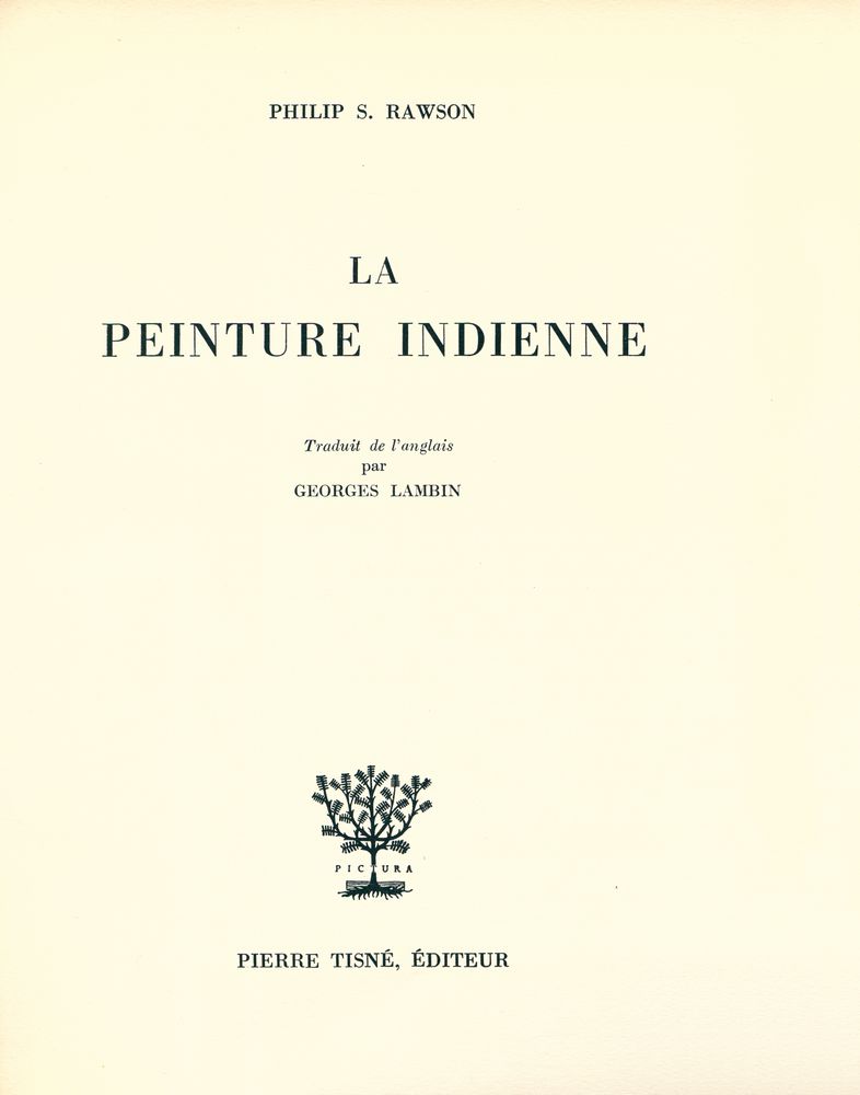 『LA PEINTURE INDIENNE』 2