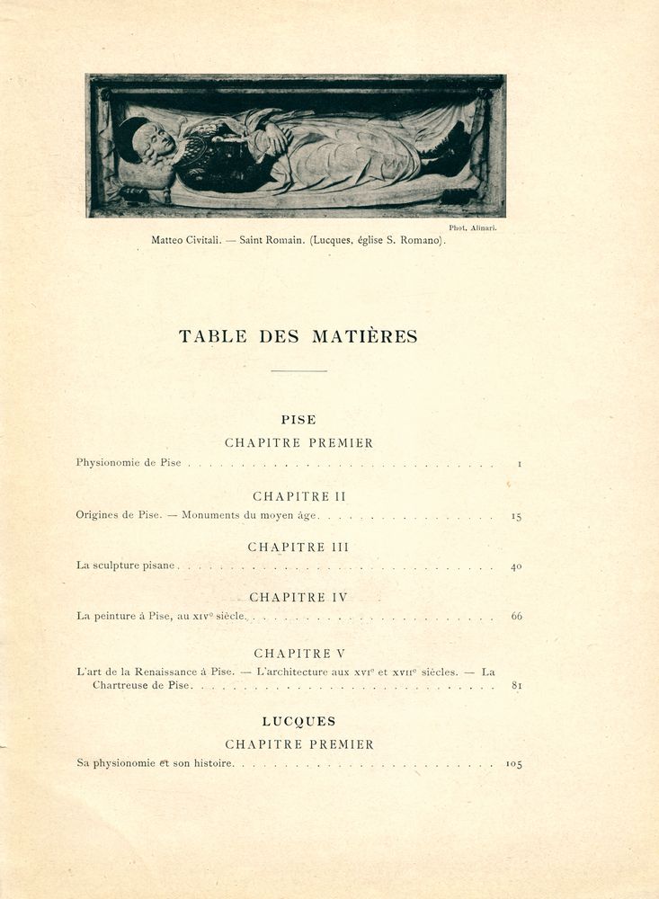 『Les Villes d'Art célèbres : Pise et Lucques』 3