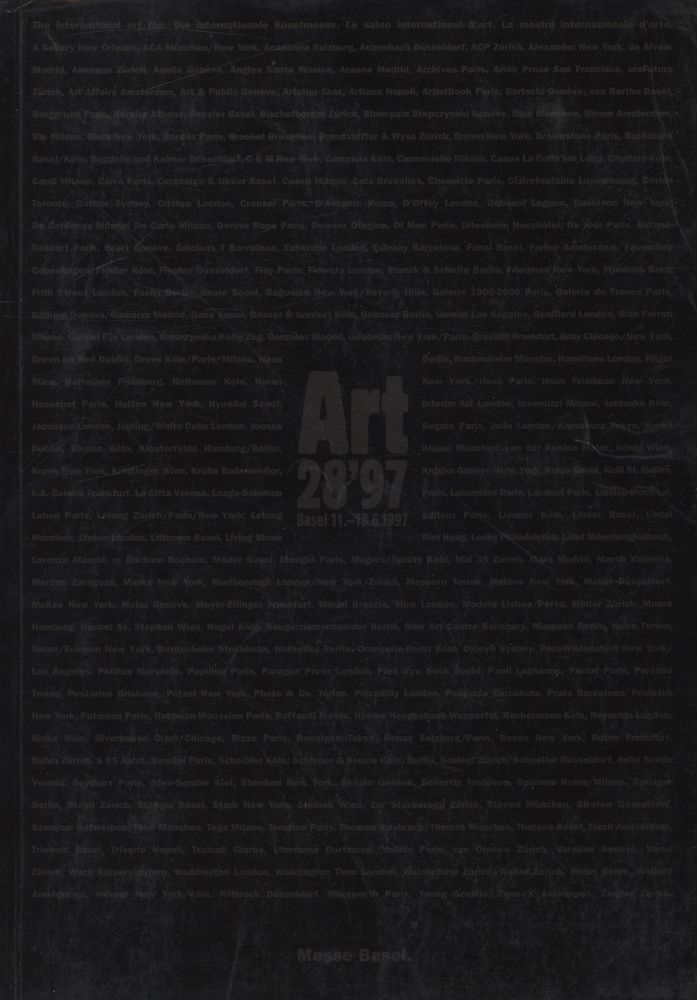 『Art 28'97』 Basel 11. - 18. 6. 1997 1