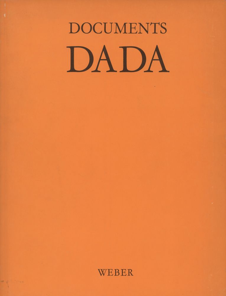 『DOCUMENTS DADA』 1