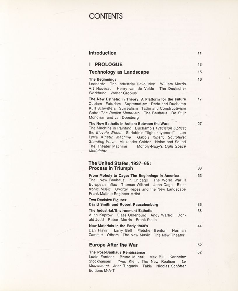 『ART AND THE FUTURE : A HISTORY/PROPHECY OF THE COLLABORATION BETWEEN SCIENCE, TECHNOLOGY AND ART』 2
