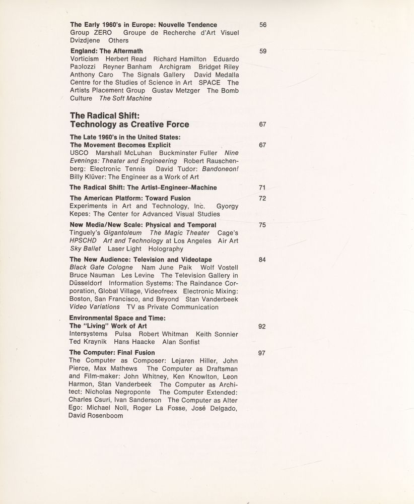 『ART AND THE FUTURE : A HISTORY/PROPHECY OF THE COLLABORATION BETWEEN SCIENCE, TECHNOLOGY AND ART』 3