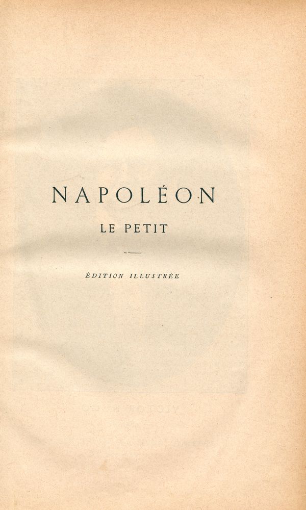 『NAPOLÉON LE PETIT』 1
