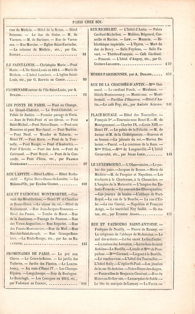 『LES RUES DE PARIS OU PARIS CHEZ SOI : PARIS ANCIEN ET NOUVEAU』 3