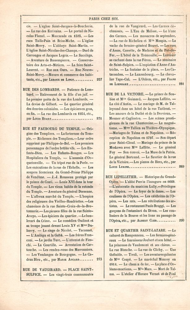 『LES RUES DE PARIS OU PARIS CHEZ SOI : PARIS ANCIEN ET NOUVEAU』 6
