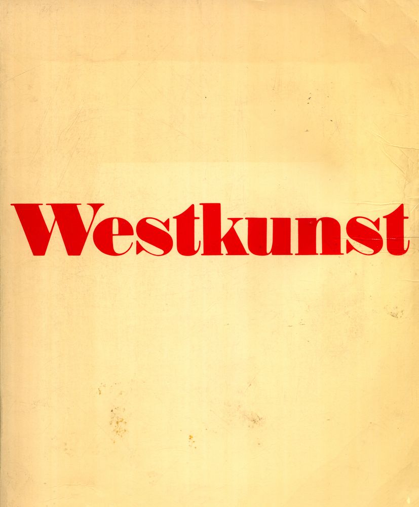 『Westkunst : Zeitgenössische Kunst seit 1939』 1