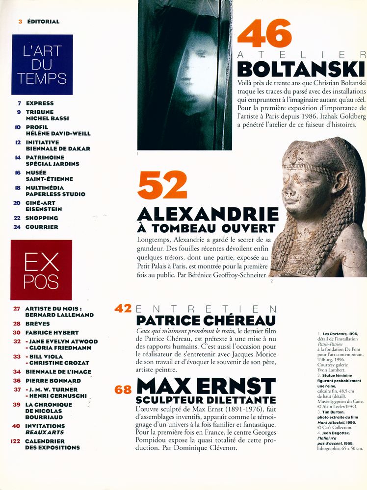 『Beaux Arts』 numéro 168 mai 1998 2