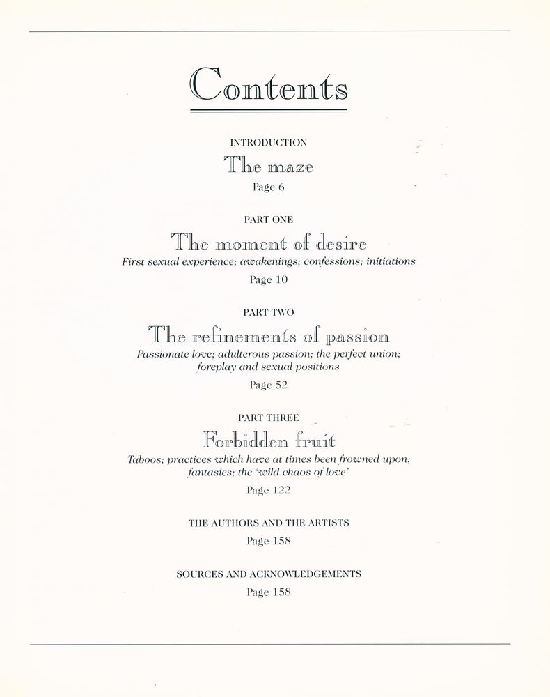 『EROTICA : An Illustrated Anthology of Sexual Art and Literature』 2