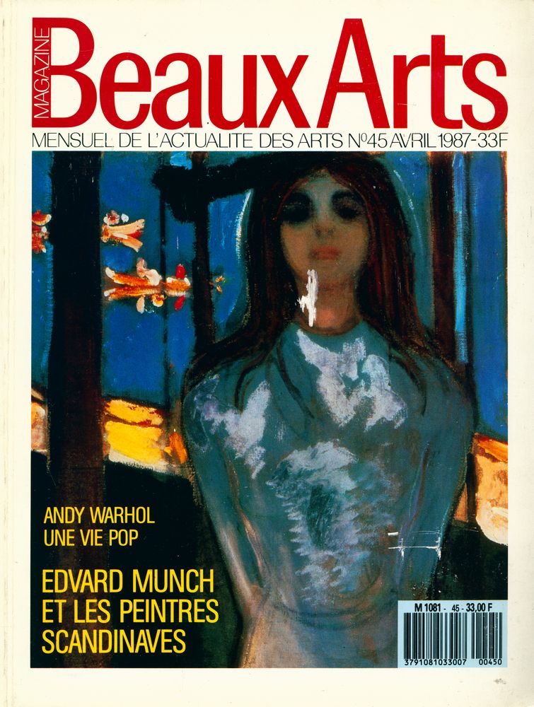 『BEAUX ARTS MAGAZINE』 Nº 45 AVRIL 1987 1