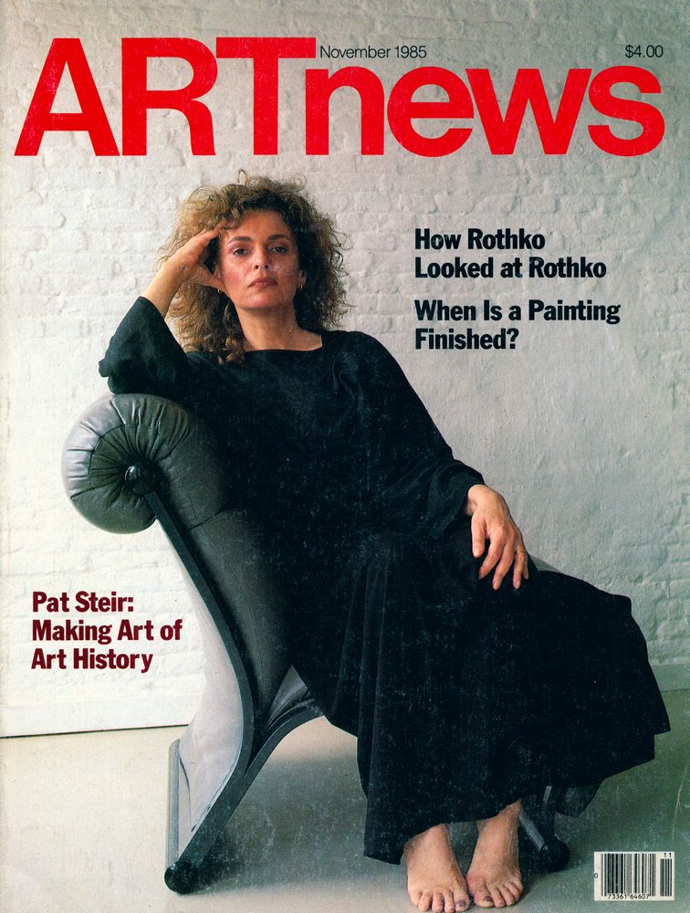 『ARTnews』 November 1985 Volume 84 Number 9 1