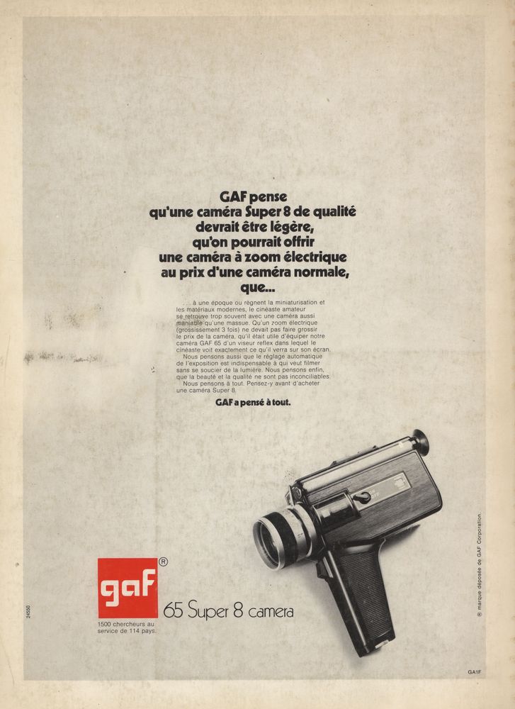 『ZOOM : LE MAGAZINE DE L'IMAGE』 NUMÉRO 10 JANVIER/FÉVRIER 1972 3