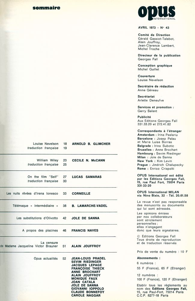 『OPUS INTERNATIONAL』 43 2