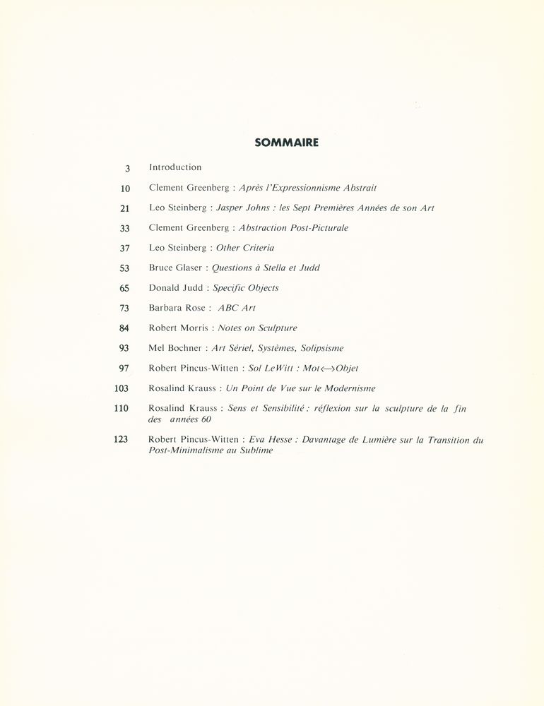 『REGARDS SUR L'ART AMERICAIN DES ANNEES SOIXANTE』 2