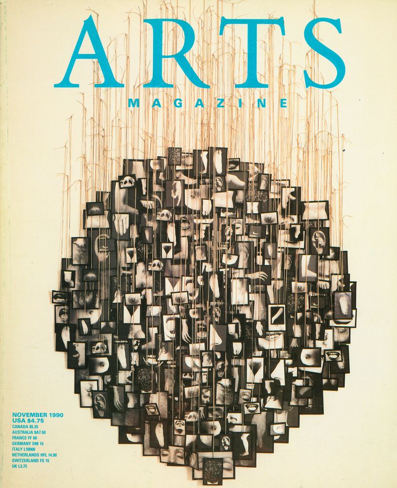 『ARTS MAGAZINE』 Volume 65 N° 3 November 1990 1