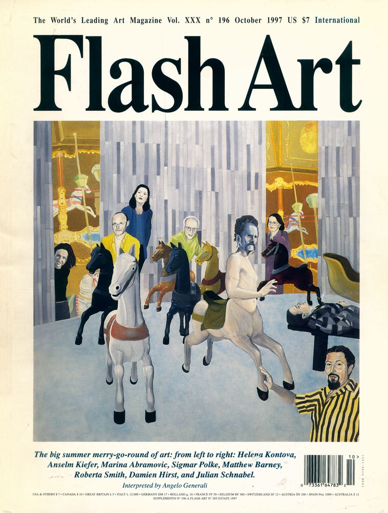 『Flash Art International』 Vol. XXX. No. 196 October 1997 1