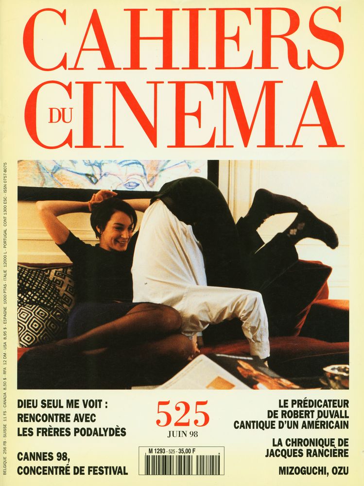 『CAHIERS DU CINEMA』 N° 525 JUIN 1998 1