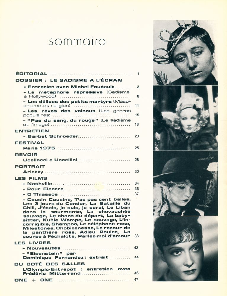『CINEMATOGRAPHE』 N°16 DÉCEMBRE 1975 - JANVIER 1976 2