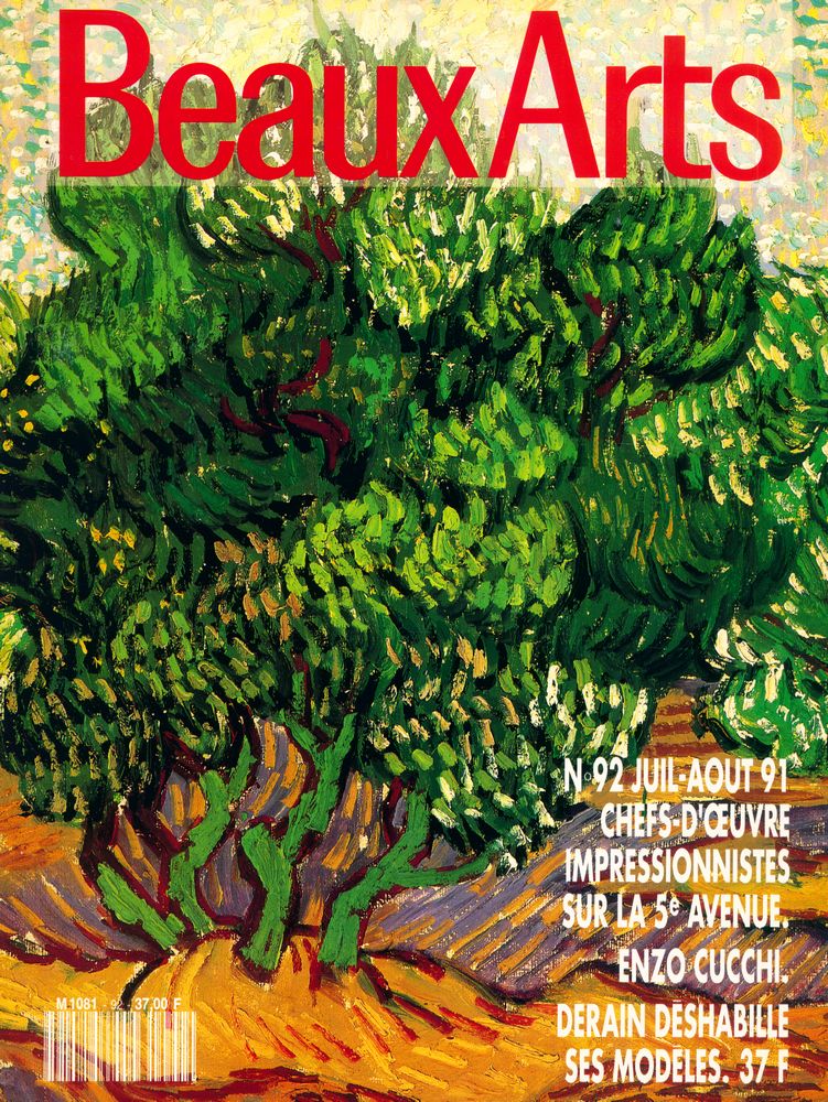 『Beaux Arts Magazine』 N° 92 JUIL·AOUT 1991 1