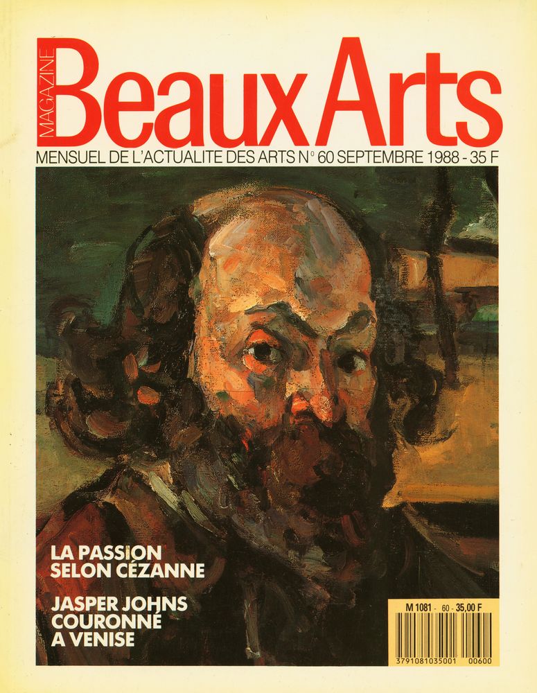 『Beaux Arts Magazine』 N° 60 SEPTEMBRE 1988 1