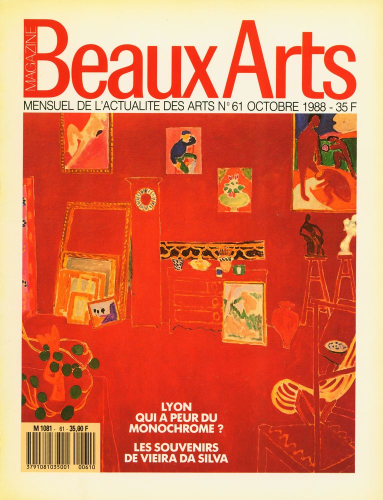 『Beaux Arts Magazine』 N° 61 OCTOBRE 1988 1