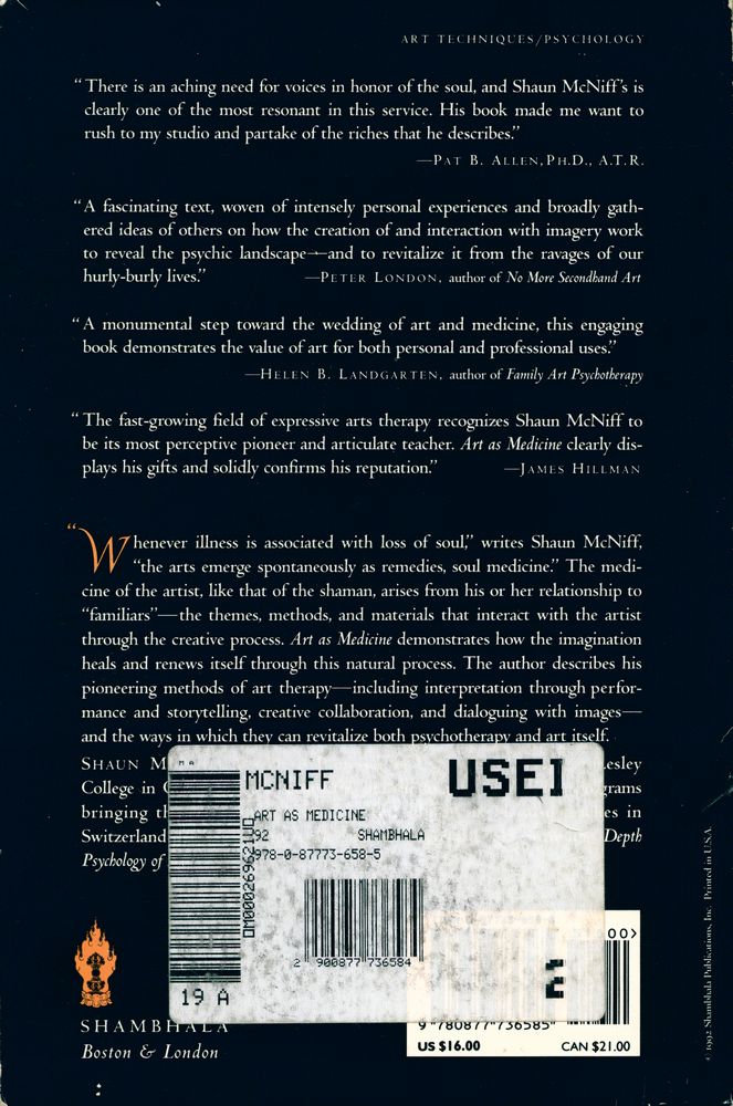 『ART as medicine : creating a therapy of the imagination』 3