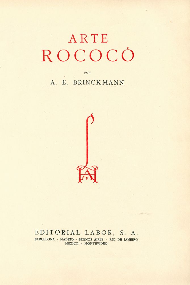 《ARTE ROCOCÓ. Historia del Arte Labor. Tomo XIII》 2