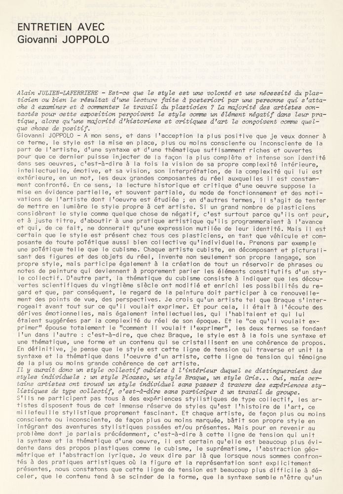 『le style c'est moi』 2