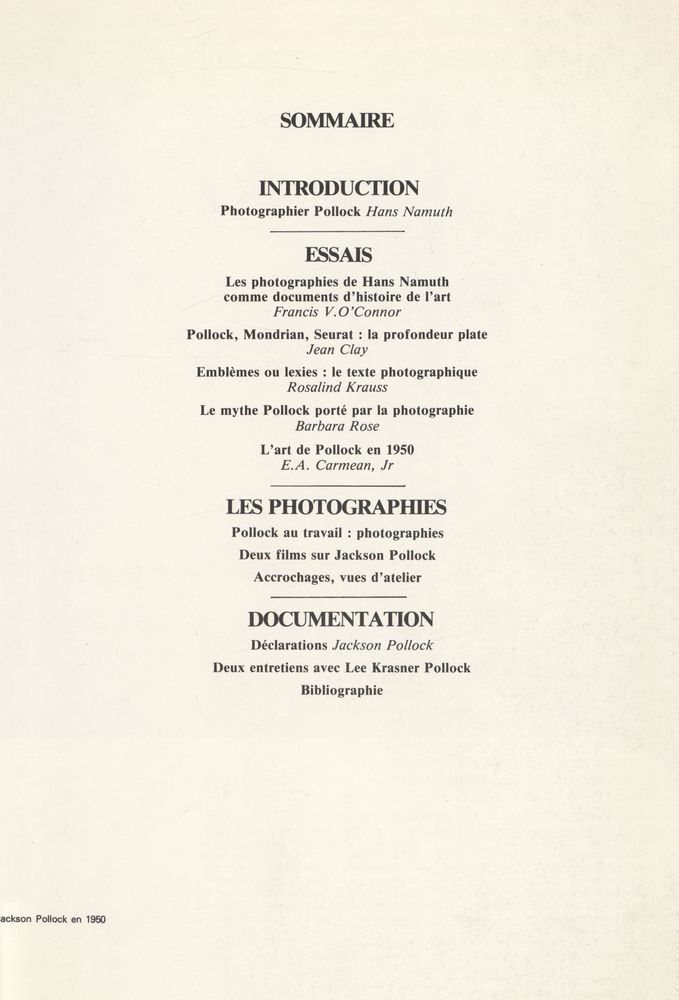 『L'ATELIER DE JACKSON POLLOCK』 2