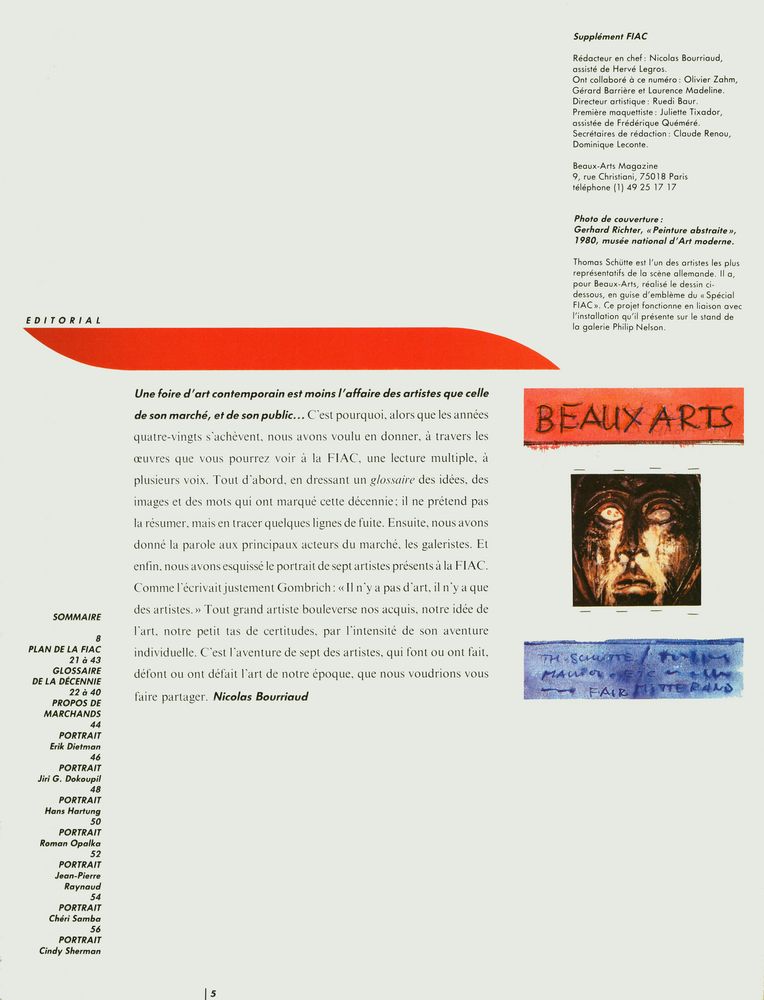 『Beaux Arts Magazine』 2