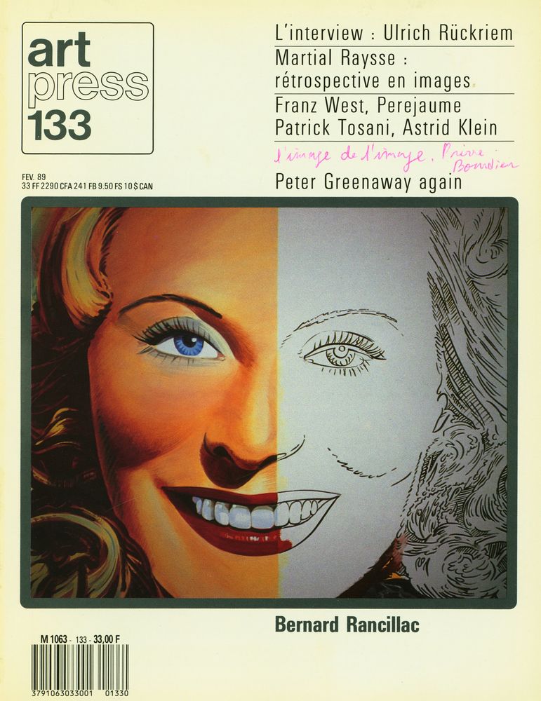『art press』 133 FEV. 1989 1