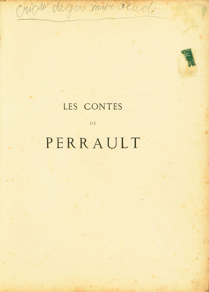 『LES CONTES DE PERRAULT』 1