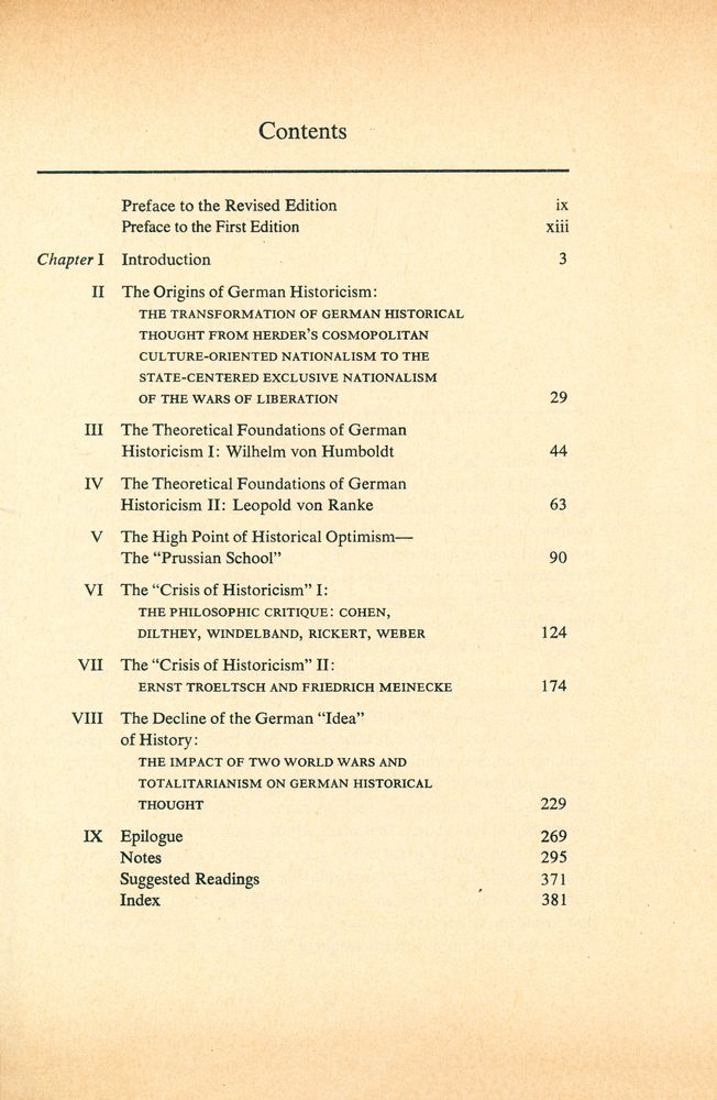 『THE GERMAN CONCEPTION OF HISTORY: The National Tradition of Historical Thought from Herder to the Present』 2