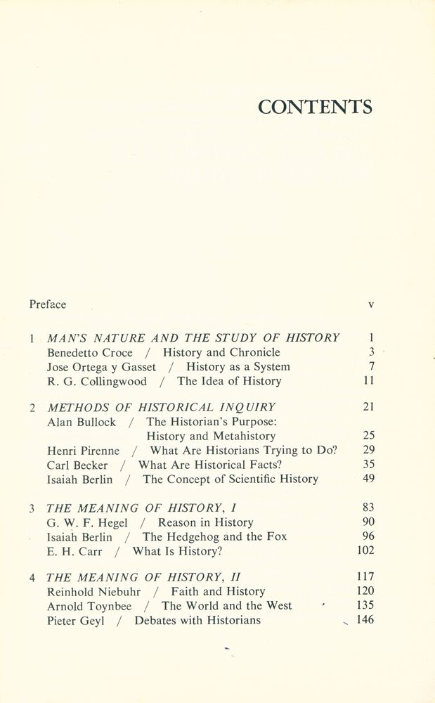 『THE NATURE OF HISTORICAL INQUIRY』 2