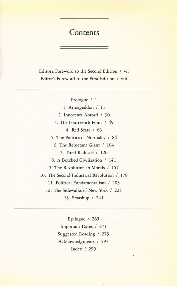 『The perils of prosperity: 1914 - 32』 2